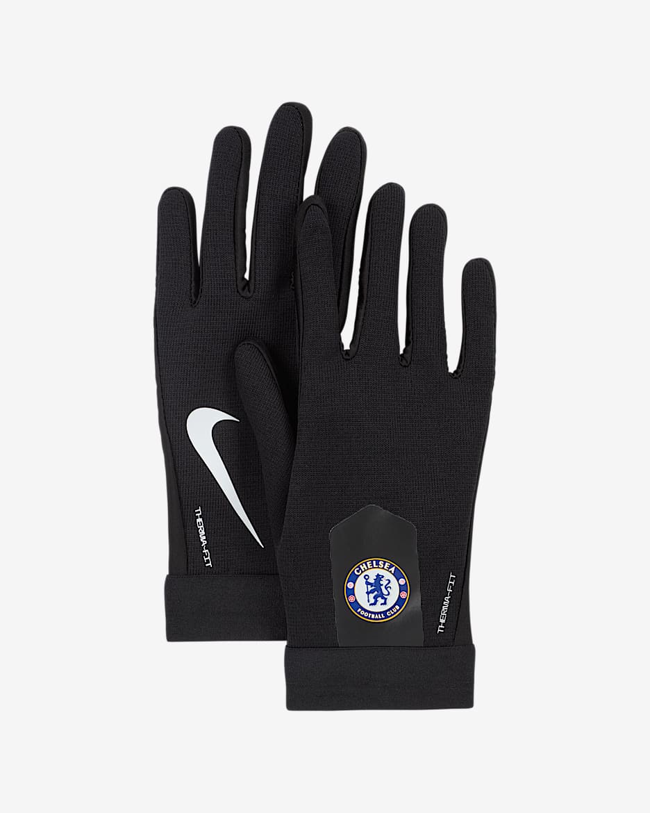 Chelsea F.C. Academy Nike Therma FIT Football Gloves. Nike UK